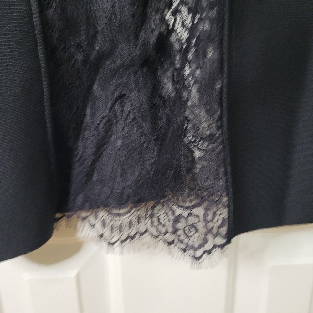 Fashion Nova Juliet Bandage Tube Strapless Stretch Lace Maxi Dress Black Size 1X - Picture 9 of 15